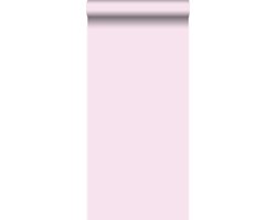 Origin Wallcoverings behang effen glanzend roze - 346802 - 53 cm x 10,05 m