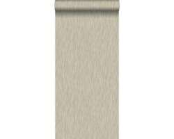 Origin Wallcoverings behang grasweefsel met linnen look glanzend brons - 53 cm x 10.05 m - 347362