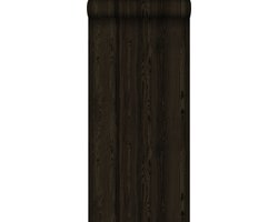 Origin Wallcoverings behang hout motief zwart - 347526 - 53 cm x 10,05 m
