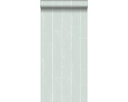 Origin Wallcoverings behang verweerde houten planken mintgroen - 347540 - 53 cm x 10,05 m