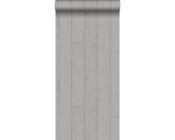 Origin Wallcoverings behang verweerde houten planken taupe - 347538 - 53 cm x 10,05 m