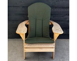 Origineel Adirondack Kussenkussen Groen | Speciale pasvorm | Blijft koel in de zon | Makkelijk schoon te houden | Adirondack Kussen Loungestoel Bearchair