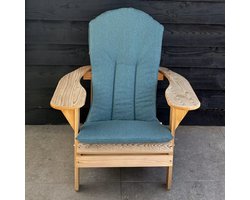 Origineel Adirondack Kussenkussen Zeeblauw | Speciale pasvorm | Blijft koel in de zon | Makkelijk schoon te houden | Adirondack Kussen Loungestoel Bearchair