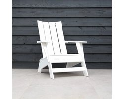 Originele Adirondack Stoel | Kunststof | Wit | 10 jaar garantie | Binnen 2-5 werkdagen geleverd | Canada Comfy Chair | Adirondack Tuinstoel Bearchair