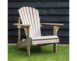 Originele Adirondack Stoel | Red Cedar Hout | 10 jaar garantie | Binnen 2-5 werkdagen geleverd | Canada Comfy Chair | Adirondack Tuinstoel Bearchair