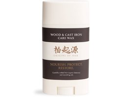 Origins of Oak™ - Bijenwas voor onderhoud van snijplanken en gietijzer - Snijplank olie - 65 gram