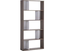 ORILLA - Boekenkast - Donkere houtkleur - MDF