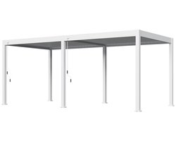 Orion Comfort terrasoverkapping - 300x600cm - Antraciet - Aluminium / Metaal / Vrijstaande / Luxe overkapping - Tuinprieel / Carport / Veranda / Pergola