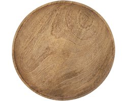 Orion Decoratief Dienblad Mangohout - 30 cm - Bruin