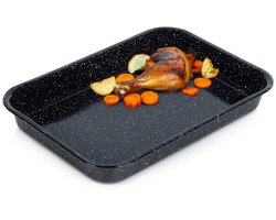 Orion - Ovenschaal - Emaliërde Staal - 34x24x4,5 cm - Vaatwasserbestendig