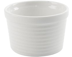 Orion Serie - Porseleinen Ovenschaal - Wit - 10,5 cm - 250 ml