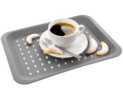 Orion - Serveerschaal - Grijs - 33x23 cm - Antislip