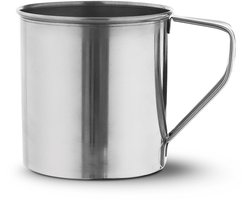 Orion - Stalen Beker - 450ml - Turistisch - Ergonomische Handgreep