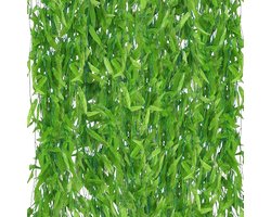 Orivio - Groen Blad Hangende Plant Lianen (50 stuks) - 1,79 m - Decoratieve Guirlandes voor Tuin Muur Decoratie, Huwelijk Boog, Feesten - Kunstzijde voor Huis en Keuken