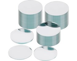 Orivio - Ronde Spiegel Tegels 100 stuks - 7,5 cm - DIY Projecten, Hobby, Huisdecoratie