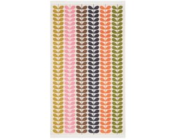 Orla Kiely Multi Stem Auburn jacquard douche-bad handdoek - multicolor - 70x125 cm