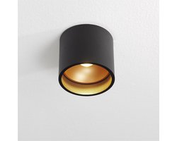 Orleans Plafondlamp LED zwart/goud 2700k 805lm dimbaar - Modern - Artdelight - 2 jaar garantie