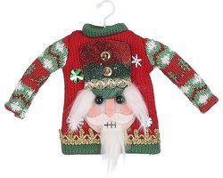 Ornament sweater red - l20,5xw2,5xh15cm