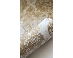 ORNAMENTEN BEHANG - Wit Goud - AS Creation Trendwall