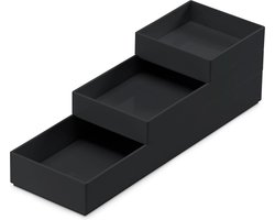 Orplast Bureau organizer zwart - 3-delige set - EOL