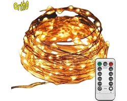 Ortho® - Partylights voor buiten - Partylights - Feestverlichting - Sfeerverlichting - Fairy lights - Verlichting - 20 Meter - Kerstverlichting - Warm Wit