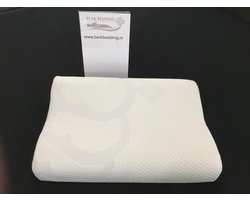 Orthopedisch Nekrol Hoofdkussen - Memory Foam - Visco - Nasa - Traagschuim - 60x40