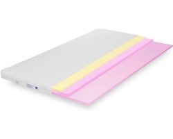 Orthopedische Matrastopper 180 x 200 cm - 7 cm Hoog Geschikt Voor Allergieën
