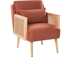 ORUM - Fauteuil - Oranje - Rotan