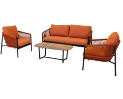 Osaka loungeset - terracotta