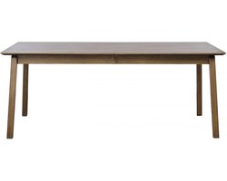 Oskar uitschuifbare eettafel - 95x190-290 cm - bruin