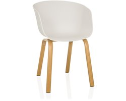 OSLO W - Shell-stoel Wit