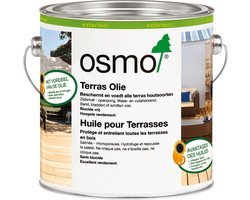 Osmo Terrasolie 007 Teak - 0.75 Liter | Teakolie voor buiten | Teakolie voor tuinmeubelen | Teakolie Transparant