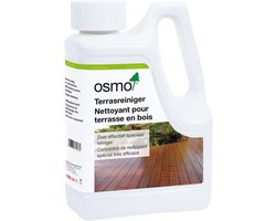 Osmo Terrasreiniger Hout 8025 - 1 liter - buiten hout reinigen - groene aanslag verwijderaar - groene aanslag reiniger - mos verwijderaar