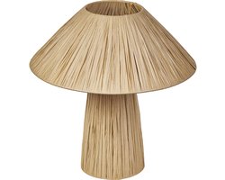 OSRAM Decor Bamboo Paper Hut tafellamp, E27, niet dimbaar, IP20, bamboe/papier, 400 mm, bruin