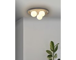 OSRAM Decor Nest decoratieve plafondlamp van beton, 3-lamps, met G9 fitting, IP20, grijs