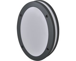 OSRAM ENDURA CLASSIC ORBI W Außenleuchte, Wandleuchte, E27-Fassung, dunkelgrau, Aluminium, schnelle & einfache Installation, mattierter Diffusor, IP65 Schutzklasse, Anwendung im Außenbereich