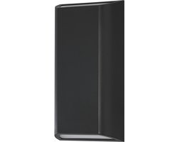OSRAM ENDURA STYLE IDAR WALL Außenleuchte, 7,5W, 340lm, Wandleuchte, dunkelgrau, IP65 Schutzklasse, 3. 000K Farbtemperatur, warmweiße Lichtfarbe