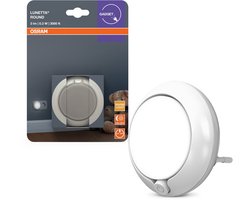 OSRAM HOMELIGHTING Lunetta Round White 4099854530616 LED-nachtlamp Warmwit Wit