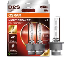 Osram Night Breaker Xenarc - Voertuigverlichting - 220% Heldere Xenonlamp - Set