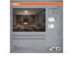 OSRAM ORBIS PARIS plafondlamp 480mm, beige, 3xE27 fitting, kan worden uitgerust met slimme lamp, hoge kwaliteit, modern design, met stoffen kap, geschikt voor binnengebruik, rond, IP20