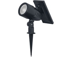 Osram SMART+ BT Solar Spot Light RGB + TW, Buitengebruik muurverlichting, Zwart, Aluminium, Polycarbonaat (PC), IP44, Garage, III