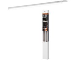 OSRAM Switch Batten Schlanke LED-Lichtleiste mit eingebautem Schalter 300 mm 4W 4000K in Weiß, zu nahtlosen Lichtbändern verbindbar, IP20-Schutz, für Unterbaubeleuchtung innen