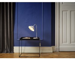 OSRAM tafellamp Decor Lotus Leaf wit van metaal en papier-maché, E14, dimbaar, 219 mm lengte, lampenkap van gerecycled materiaal, duurzaam dankzij vervangbare lichtbron, eenvoudig te installeren