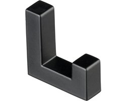 Ostiumhome® - Jashaak - Handdoekhaak - Enkel - Badkamer - Keuken - Modern Design - Mat Zwart