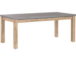 OSTUNI - Tuintafel - Grijs - 90 x 180 cm - Vezelcement