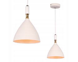 OTTO Hanglamp Wit/Goud - Stijlvolle Sfeerverlichting met E27 fitting