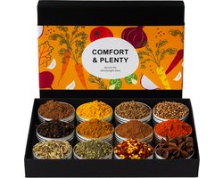 Ottolenghi Kruidenbox - 12 Kruiden + Recepten In Cadeauverpakking - Voor Comfort & Plenty - Geschenkdoos - Koken - Kruidenpotjes - Cadeau - TeaSaltAndSpices - Kookboek