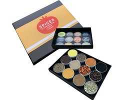 Ottolenghi Kruidenbox - 12 Kruiden + Recepten - Voor Kookboeken Test Kitchen en Sweet - Cadeaubox - Kruiden Cadeau - Koken - TeaSaltAndSpices