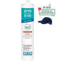 Ottoseal S110, 310ml, Pergamon siliconenkit badkamer, sanitair, keuken, woonkamer etc.