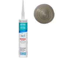 Ottoseal S110 310ml Sanitairgrijs C18, siliconenkit badkamer, sanitair, keuken, woonkamer etc.